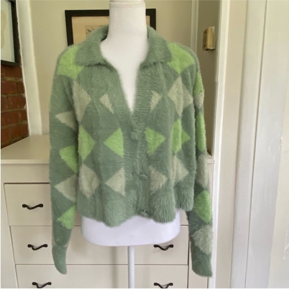 Cotton:On Curve Color Fluffy Rib Cardigan - Picture 14 of 16